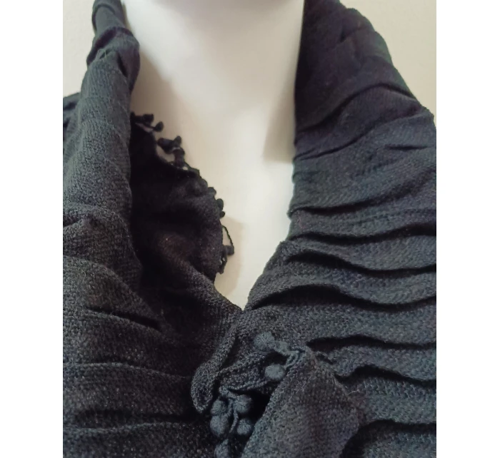 Dámská šála model 21718665 222 černá - FPrice