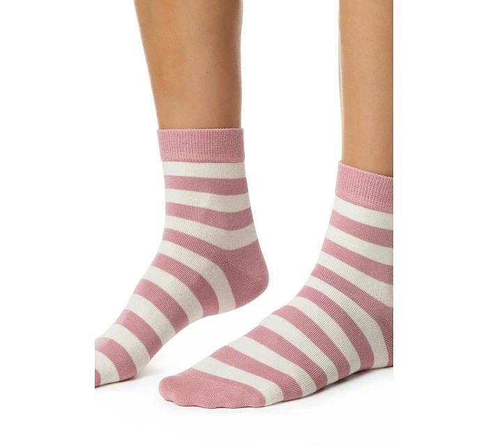 Dámské vzorované ponožky model 15021211 - Steven