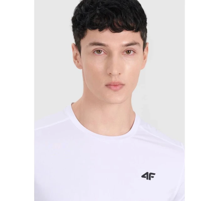 Pánske rýchloschnúce tréningové tričko 4F 4FWMM00TFTSM1830-10S pánske Pánske rýchloschnúce tréningové tričko 4F 4FWMM00TFTSM1830-10S pánske