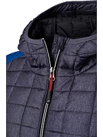 JN Dámská pletená hybridní bunda 02.0 grey melange/anthracite melange model 22528889 - Daiber JN Dámská pletená hybridní bunda 02.0 grey melange/anthracite melange model 22528889 - Daiber