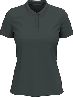 Stedman Stretch Polo Women Dámske elastické polo tričko z hrubej bavlny 05.9740 šedá bridlica
