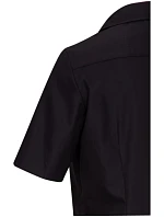 Blouse SSL Halenka s krátkým rukávem model 22501458 black - Seidensticker Blouse SSL Halenka s krátkým rukávem model 22501458 black - Seidensticker