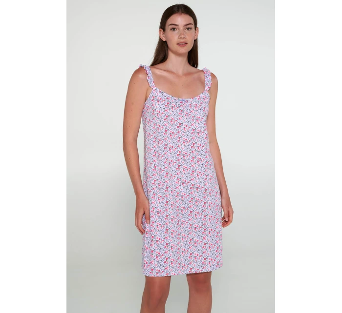 Noční košile s knoflíkovou légou model 19697144 - Vamp