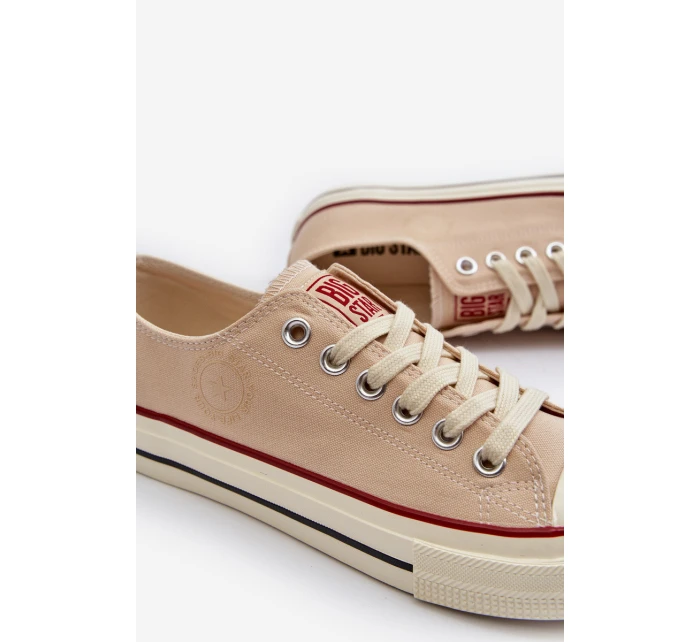 Niskie Trampki Męskie Big Star NN174100 Beżowe