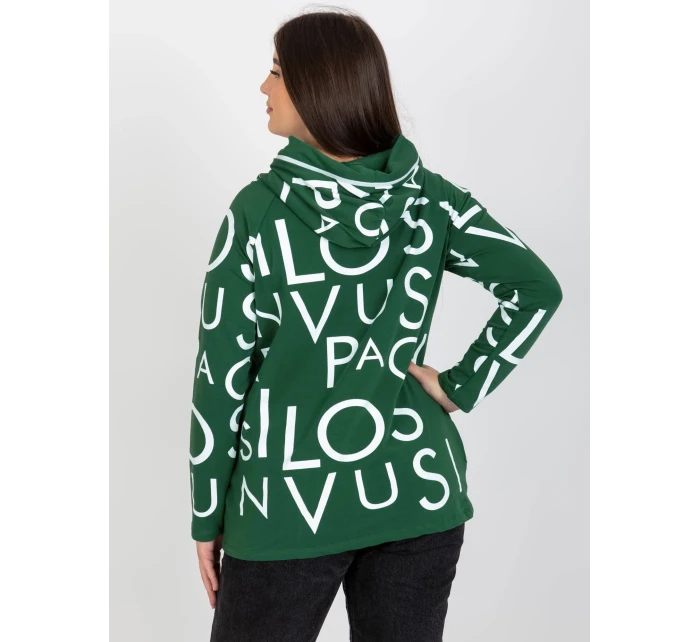 Dámská mikina RV BL tmavě zelená model 17821438 - FPrice Dámská mikina RV BL tmavě zelená model 17821438 - FPrice