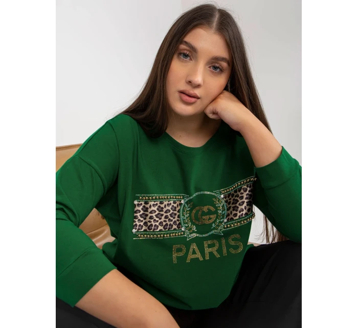 Halenka VI BZ model 17913896 tmavě zelená - FPrice Halenka VI BZ model 17913896 tmavě zelená - FPrice