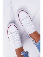 Klasické dámske biele tenisky Omerta