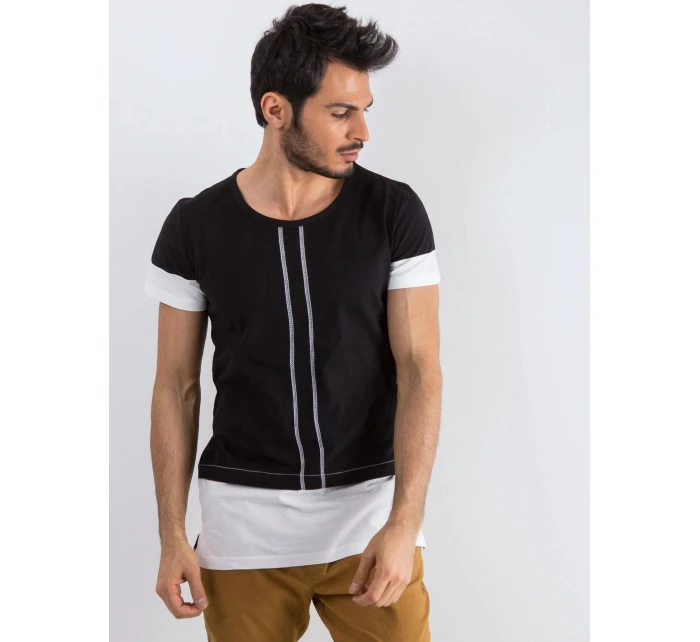 Pánske tričko s vložkami NT009 - FPrice Pánske tričko s vložkami NT009 - FPrice