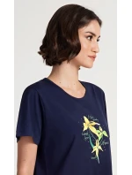 Dámske domáce šaty s krátkymi rukávmi Paula Dámske domáce šaty s krátkymi rukávmi Paula