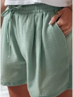 Dámske šortky RELAX TIME green FashionStreet SY0461 Dámske šortky RELAX TIME green FashionStreet SY0461