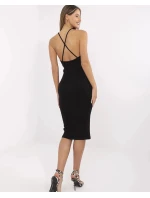 Černé bavlněné dámské šaty bez model 21214400 - Factory Price Černé bavlněné dámské šaty bez model 21214400 - Factory Price