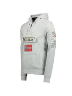 Geographic Norway 3/4 mikina 007 M WR059H/GN B-Grey Geographic Norway 3/4 mikina 007 M WR059H/GN B-Grey