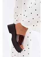 Dámské sandály s páskem Černé model 22107261 - Boto