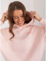 Mikina D10608BC02450C3 svetlo ružová