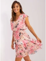 Šaty DHJ SK 31274 3.21 béžová