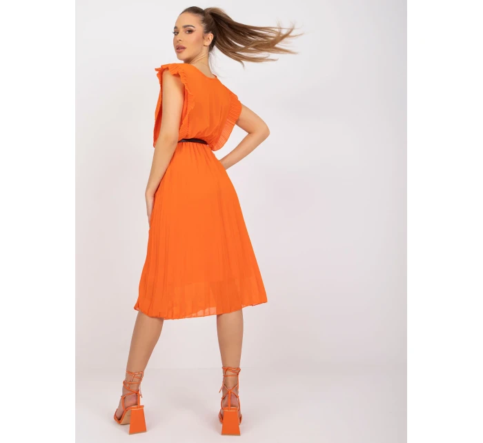 Šaty DHJ SK N13198 1.22 oranžová