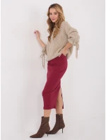 RV SD sukňa A1067.84 bordová