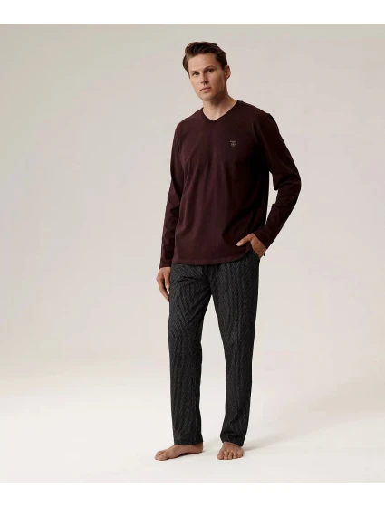 Pyžamo model 21337521 long/r S2XL pánské - Atlantic