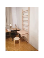 DREVENÝ REBRÍK S LAVIČKOU 112