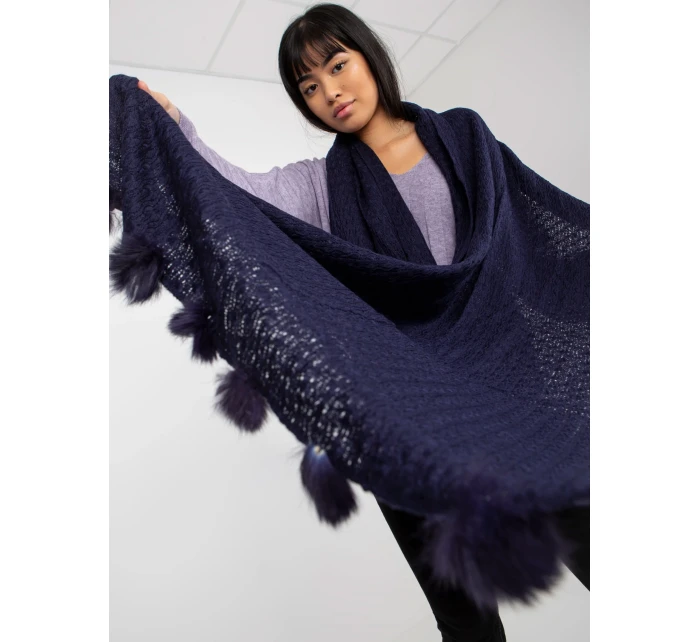 Šál AT SZ E 318.57P tmavo modrá Šál AT SZ E 318.57P tmavo modrá