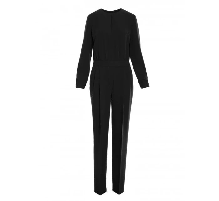 Kombinéza s výstřihem černá model 18882637 - STYLOVE