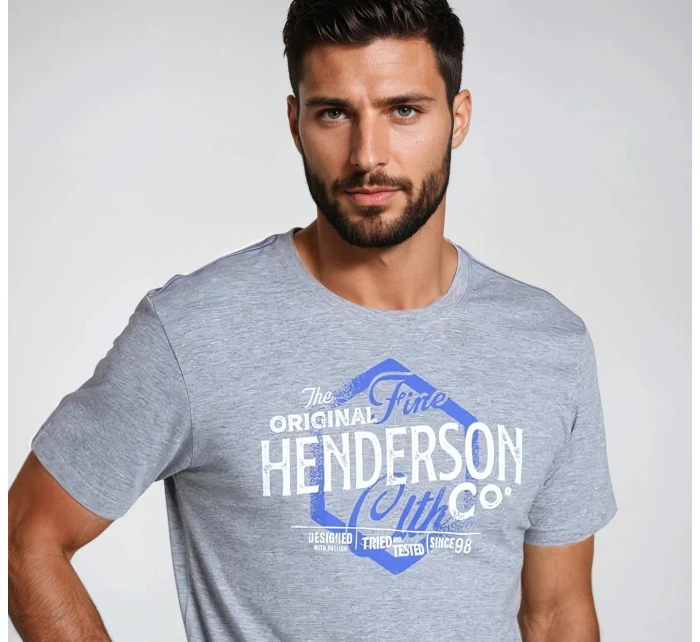 Pyžamo Lars 38869-90X Šedomodrá - Henderson