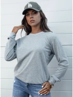 Dámská mikina světle šedá Dstreet model 21978532 - FashionStreet
