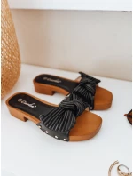 Dámské žabky black Dstreet model 21990294 - FashionStreet