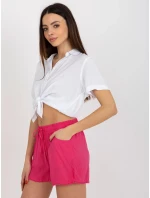 Dámské šortky model 18339213 fuchsiová - FPrice