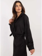 Košeľa DHJ KS 16528.34 čierna