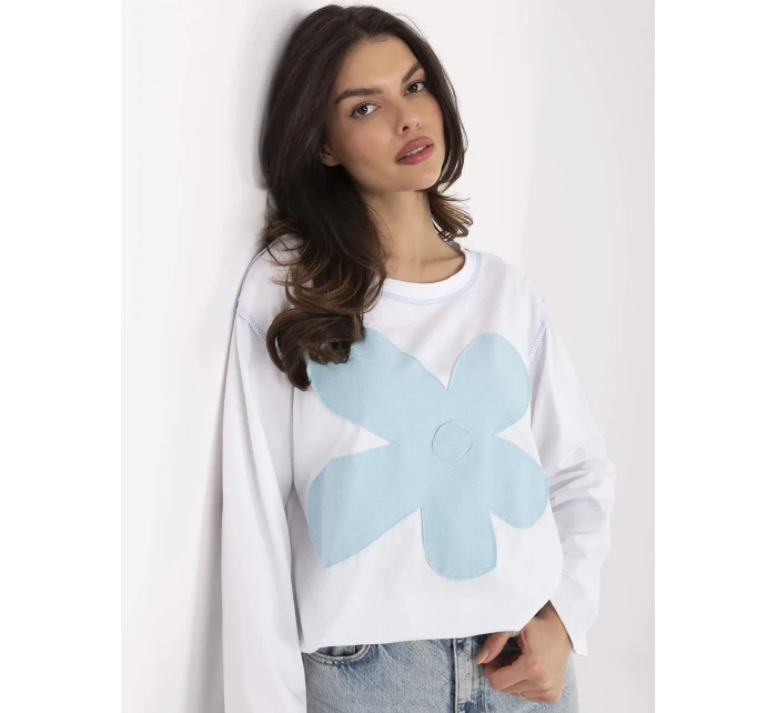 MI BZ blúzka M6169.03 bielo-modrá MI BZ blúzka M6169.03 bielo-modrá