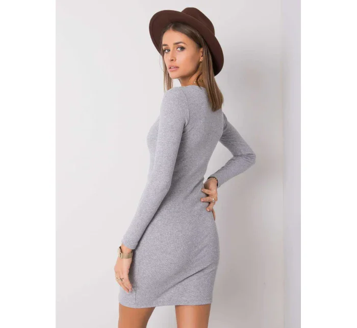 Šaty RV SK 6053.16X šedá