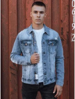 Pánská džínová bunda modrá Dstreet model 21980247 - FashionStreet