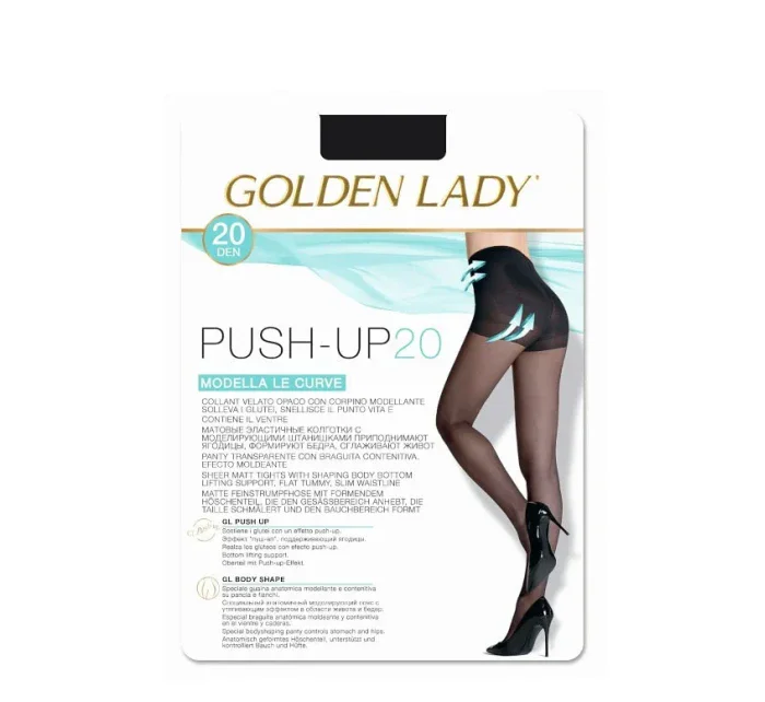 Dámske pančuchové nohavice Golden Lady Push-up 20 den