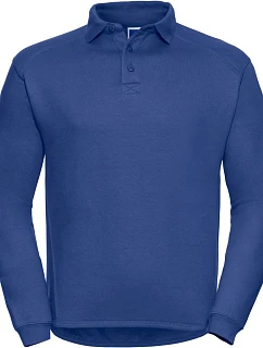 Pracovní mikina s límečkem 12. bright royal model 22476386 - Russell Athletic