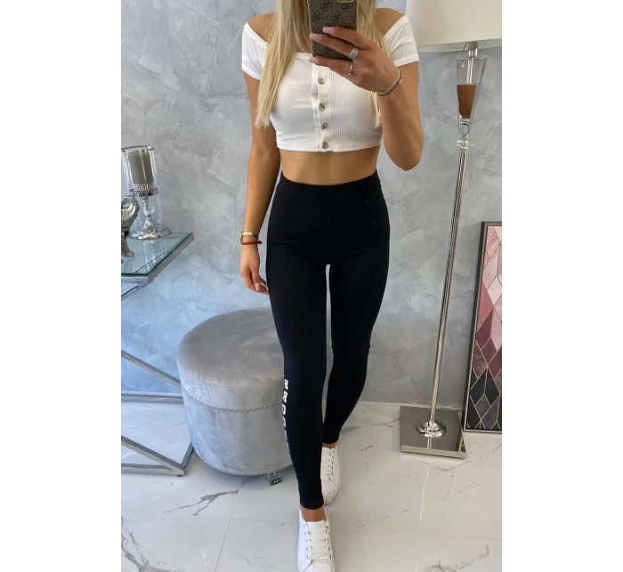 Brooklyn legíny kalhoty černé