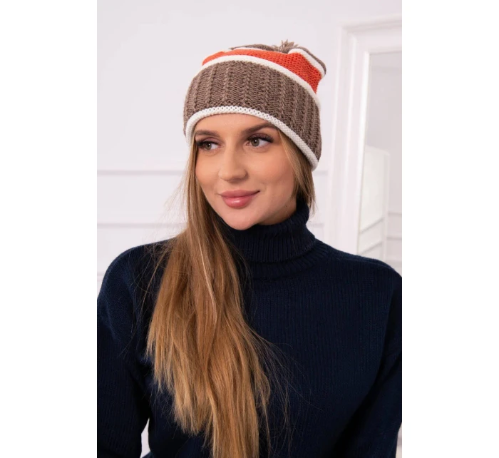 Dámská čepice Kinga K297 model 18751287 - K-Fashion Dámská čepice Kinga K297 model 18751287 - K-Fashion