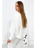 Set 2dílná mikina + kalhoty ecru Set 2dílná mikina + kalhoty ecru