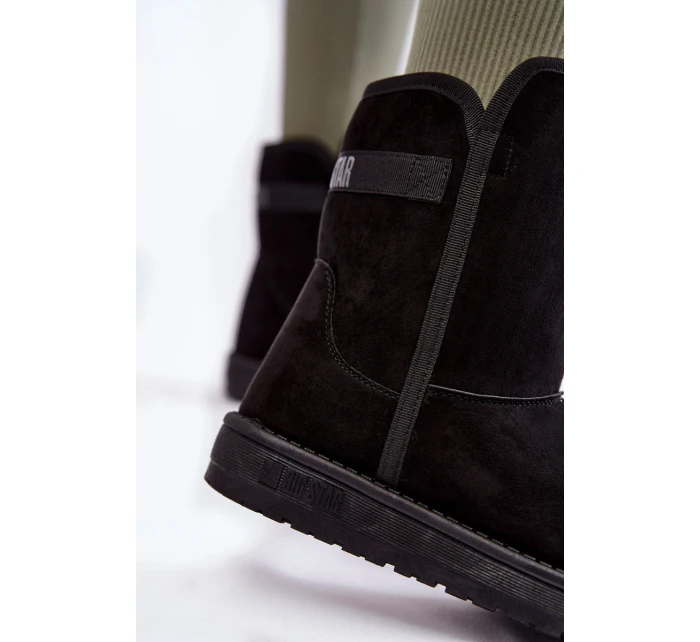 Damskie Wysokie Śniegowce Big Star KK274618 Czarne Damskie Wysokie Śniegowce Big Star KK274618 Czarne