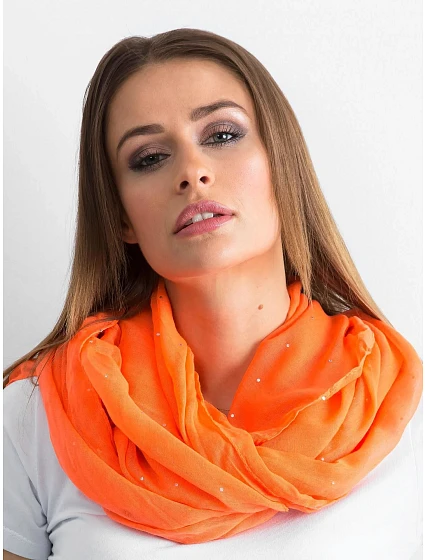 Chustka AT CH model 20105166 fluo pomarańczowy - FPrice