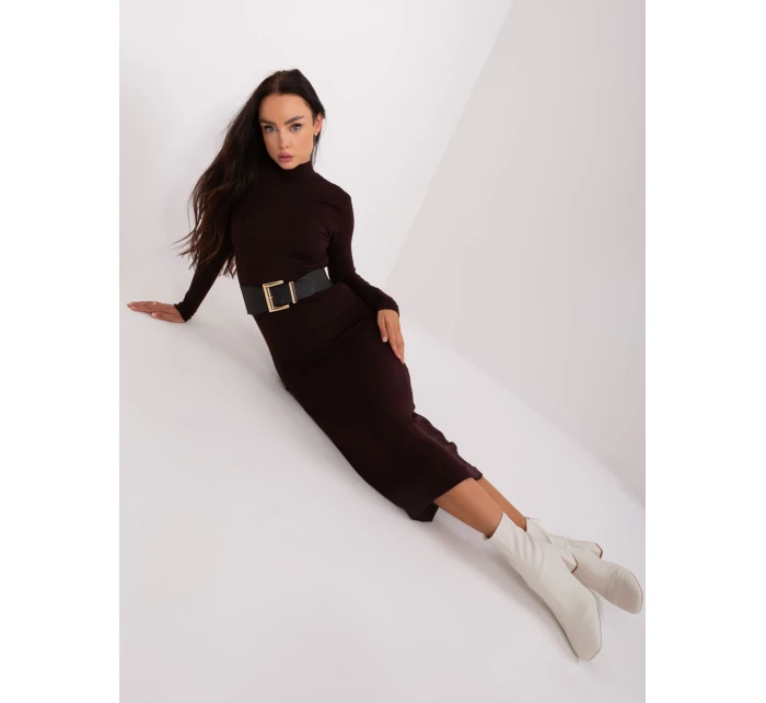 EM SK 778 šaty.65 tmavo hnedá EM SK 778 šaty.65 tmavo hnedá