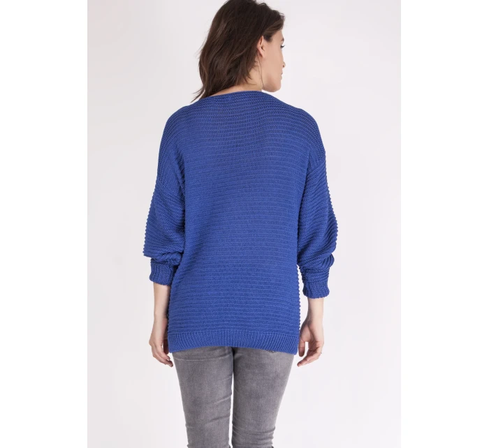 Sveter Beatrix SWE 097 Cornflower - MKMSwetters Sveter Beatrix SWE 097 Cornflower - MKMSwetters