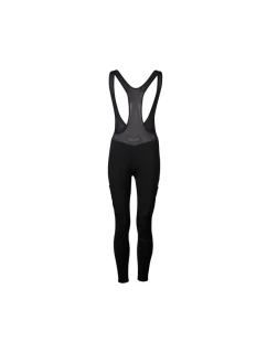 Cyklistické nohavice POC W's Thermal Cargo Tights, čierne