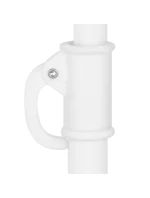 BALKÓNOVÝ PLÁŽOVÝ SLNEČNÍK 180CM MODRÁ LÍNIA 1048819