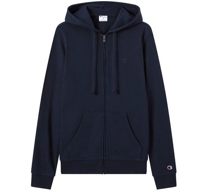 Pánská mikina s kapucí na zip tmavě modrá model 22121709 BS501 pánské - CHAMPION