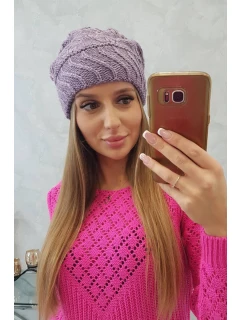 Dámska čiapka Dagmara K332 fialová