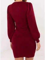 PM SK šaty YIS1063.17 bordová PM SK šaty YIS1063.17 bordová