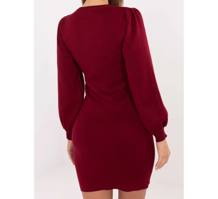 PM SK šaty YIS1063.17 bordová PM SK šaty YIS1063.17 bordová
