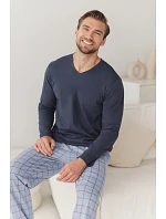 3668 PIŻAMA MĘSKA DŁUGA DORIAN M-2XL 3668 PIŻAMA MĘSKA DŁUGA DORIAN M-2XL