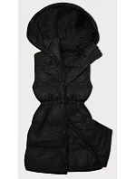 kamizelka puchowa damska czarna model 20328990 - J.STYLE